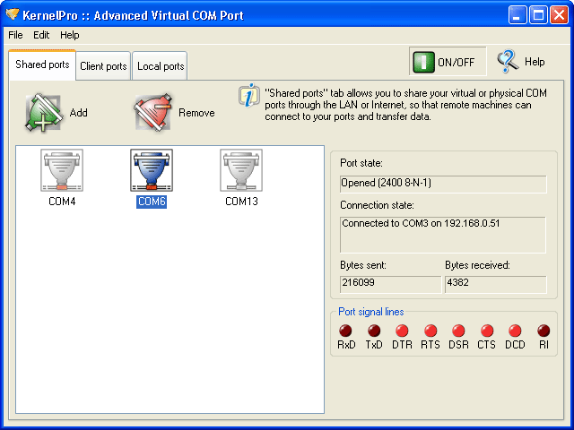 Program Serial Port Windows